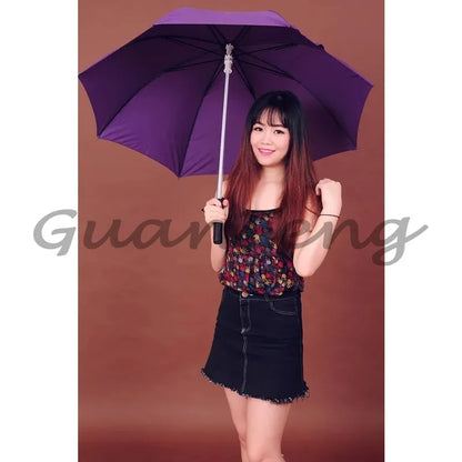 LED stick light luminous umbrella colorful creative lights fiber straight umbrella touch cloth luminous advertising umbrella